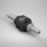 P85 Barb 1/8 Inch (in) Tubing Inside Diameter (ID) Thread Floating Disk Check Valve (F2804404P85)