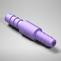 0.004 Inch (in) Size, Barbed Connection Type, 1/8 Inch (in) Tubing Inside Diameter (ID) Molded Orifice (F2815041B85)