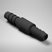 0.012 Inch (in) Size, Barbed Connection Type, 1/8 Inch (in) Tubing Inside Diameter (ID) Molded Orifice (F2815121B85)