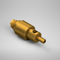 Inch (in) Tubing Inside Diameter (ID), Manifold Mount Connection Type, MM Barb Metal Needle Valve (F282230MM)