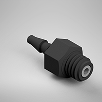 0.161 Inch (in) Nominal Orifice Size B80 Barb Threaded Orifice (F3120161B80)