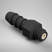 0.301 Inch (in) Nominal Orifice Size B85 Barb Threaded Orifice (F3120301B85)