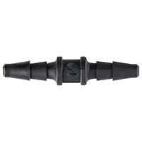 80 Barb, Black, Union Static Fitting (F314080) - 2