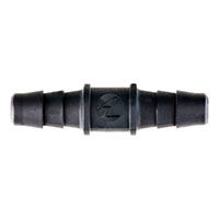 85 Barb, Black, Union Static Fitting (F314085) - 2