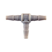 80 Barb, Gray, Tee Static Fitting (F314580PP) - 2