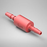 0.051 Inch (in) Nominal Orifice Size, 5 Micrometer (µm) Filter Size, 1/16 Inch (in) Tubing Inside Diameter (ID) Filtered Orifice (F9505051B80)