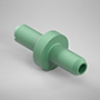 0.005 Inch (in) Size, Straight Port Connection Type, 1/16 Inch (in) Tubing Inside Diameter (ID) Molded Orifice (F2815050)