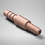 0.025 Inch (in) Size, Barbed Connection Type, 1/8 Inch (in) Tubing Inside Diameter (ID) Molded Orifice (F2815251B85)
