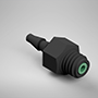 0.050 Inch (in) Nominal Orifice Size B80 Barb Threaded Orifice (F3120050B80)