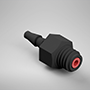 0.051 Inch (in) Nominal Orifice Size B80 Barb Threaded Orifice (F3120051B80)