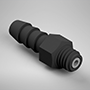 0.161 Inch (in) Nominal Orifice Size B85 Barb Threaded Orifice (F3120161B85)