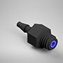 0.201 Inch (in) Nominal Orifice Size B80 Barb Threaded Orifice (F3120201B80)