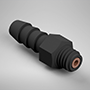0.251 Inch (in) Nominal Orifice Size B85 Barb Threaded Orifice (F3120251B85)