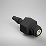 0.301 Inch (in) Nominal Orifice Size B80 Barb Threaded Orifice (F3120301B80)