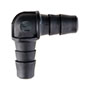 85 Barb, Black, Elbow Static Fitting (F314485) - 2