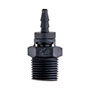 1/16 Inch (in) Tubing Inside Diameter (ID), 80 Barb, 1/8-27 Swivel Straight Fitting (F325080) - 2