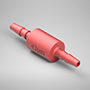 0.051 Inch (in) Nominal Orifice Size, 43 Micrometer (µm) Filter Size, 1/16 Inch (in) Tubing Inside Diameter (ID) Filtered Orifice (F95043051B80)