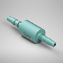 0.071 Inch (in) Nominal Orifice Size, 5 Micrometer (µm) Filter Size, 1/16 Inch (in) Tubing Inside Diameter (ID) Filtered Orifice (F9505071B80)